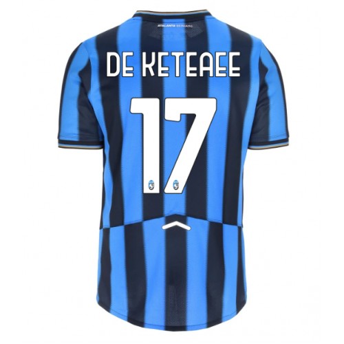 Lacne Muži Futbalové dres Atalanta Charles De Ketelaere #17 2025-26 Krátky Rukáv - Domáci